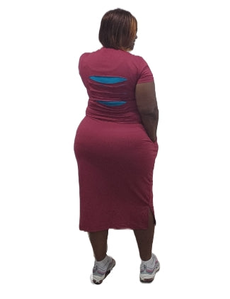 Dress | T-Shirt Dress | Crewneck T-Shirt Dress | YEnvyMe T-Shirt Dress