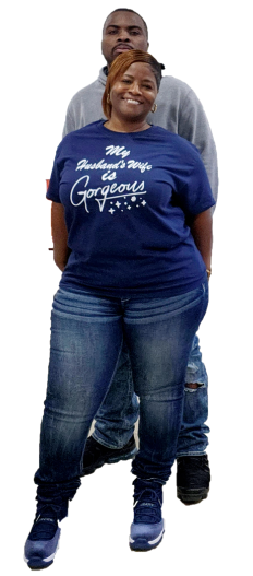 YEnvyMe Custom T-Shirt | Gorgeous Wife | T-Shirt | Crewneck | Husband | Wife | Gorgeous T-Shirt