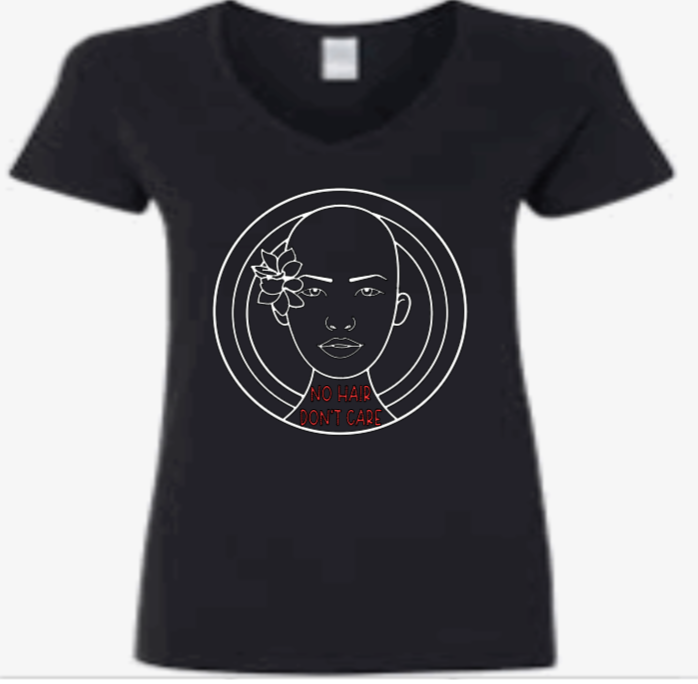 YEnvyME Custom T-Shirt | Embrace My Beauty Shirts | Flawless T-Shirt | No Hair Don't Care T-Shirt | V-Neck | Crewneck