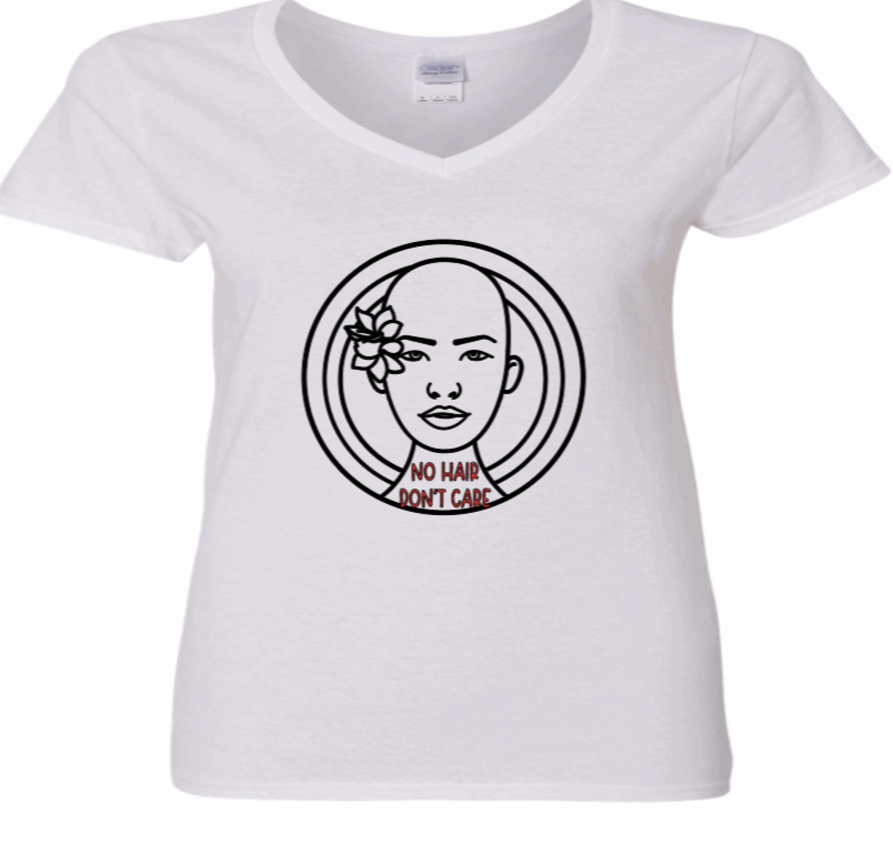 YEnvyME Custom T-Shirt | Embrace My Beauty Shirts | Flawless T-Shirt | No Hair Don't Care T-Shirt | V-Neck | Crewneck