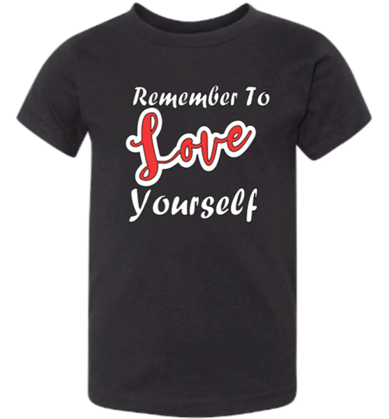 YEnvyMe Custom T-Shirt | Love Yourself Sweatshirt | CrewnecK | Hoodie | T-Shirt | Remember To Love Yourself T-Shirt